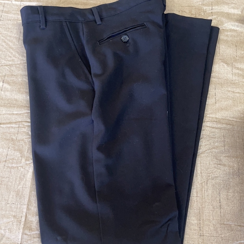 Van Heusen black youth size 18 slim dress pants